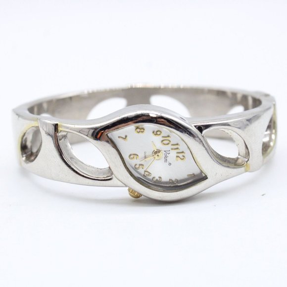 Vintage VIVANI Watch Womens Silver Tone Stainless Steel Bracelet Style Quartz - Picture 5 of 8